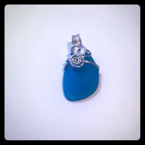 Sea glass pendant